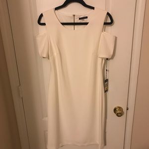 Tommy Hilfiger white sleeve cutout dress size 14